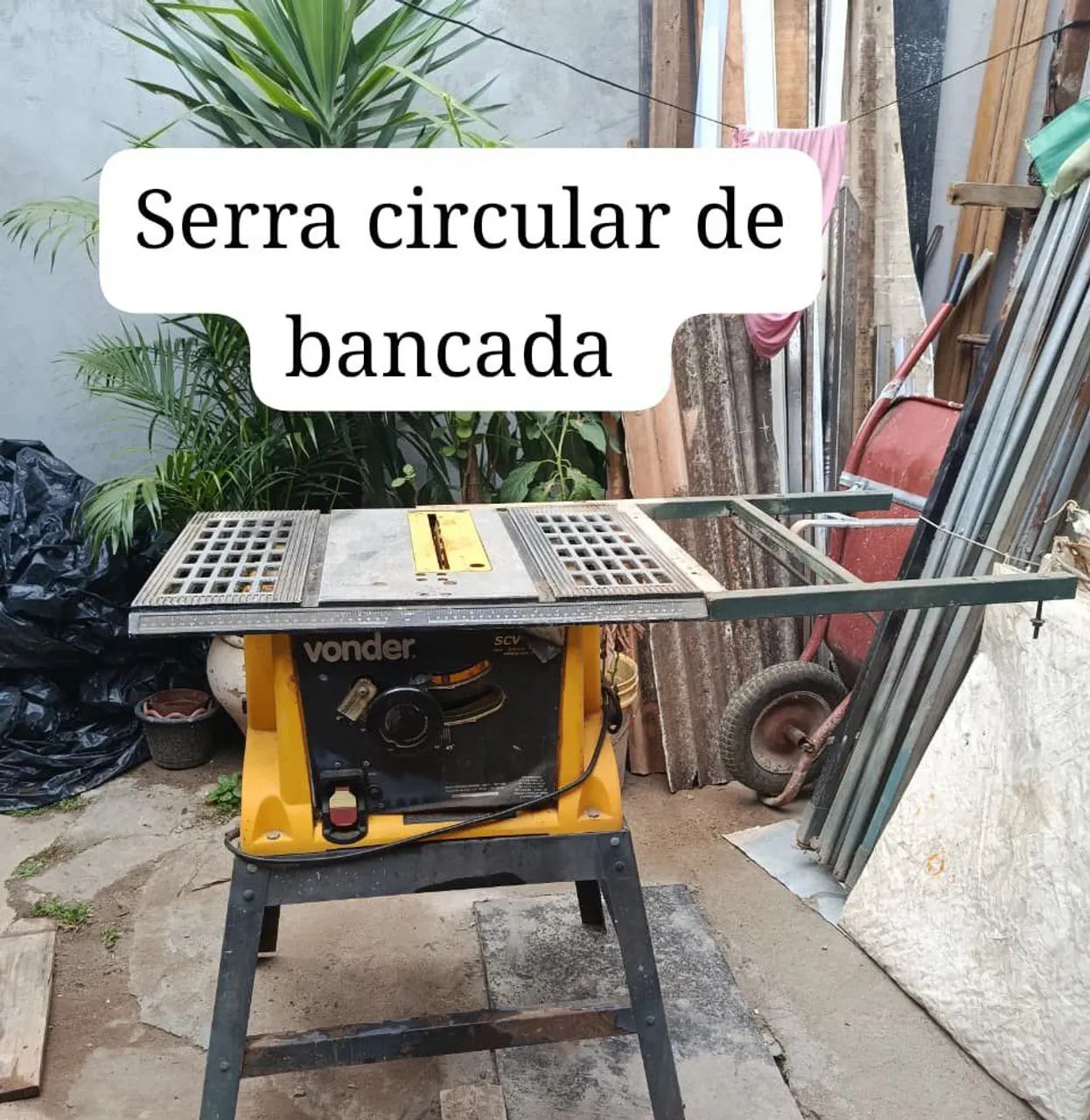 Serra circular de bancada 