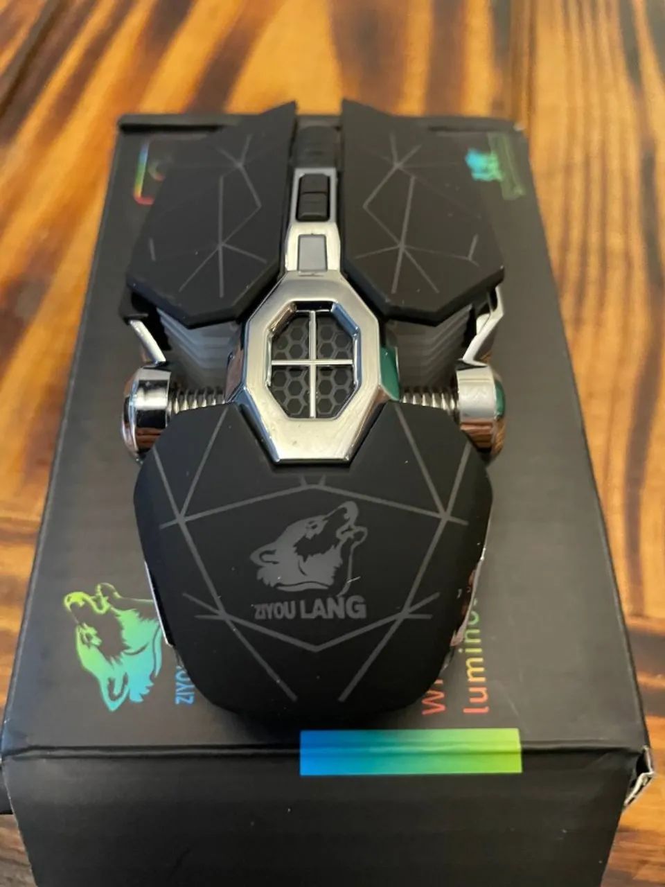 Ziyou Lang X13 Wireless Gaming Mouse Recarregável Rgb - Foto 2