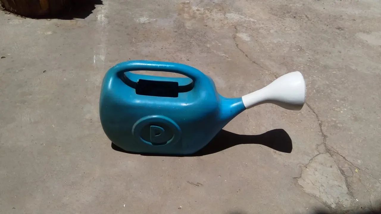 Selling a watering can for 10 reais