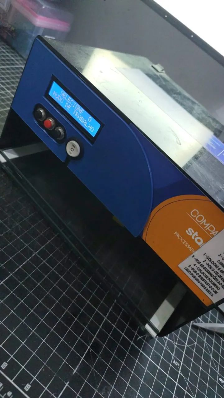 stampset maquina de carimbo ss4 - Foto 3
