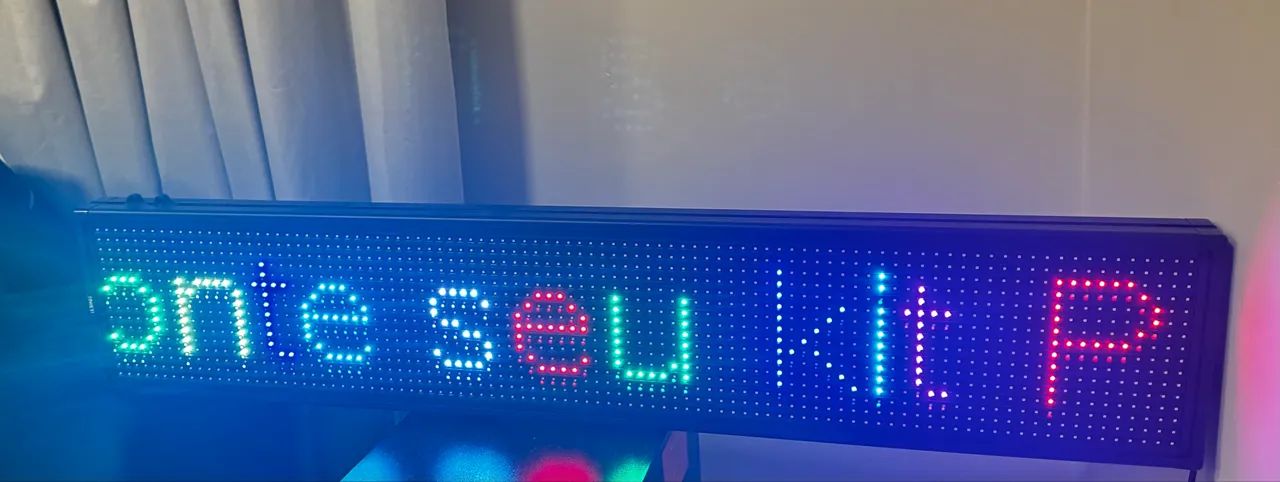 Painel Letreiro de Led64308811849090123