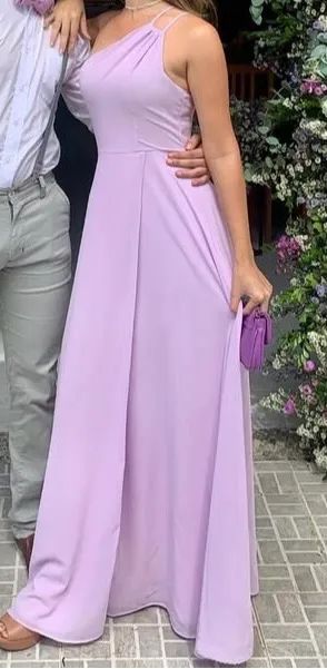 Vestido cor lavanda MADRINHA/ CASAMENTO