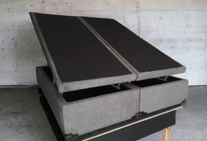 Cama baú Queen A pronta entrega Blindada - Foto 3