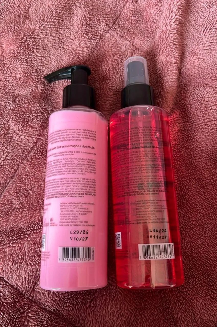 Kit Labotrat Cereja - Hidratante e Body Splash - Foto 3