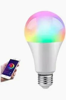 Lâmpada RGB inteligente Wi-fi