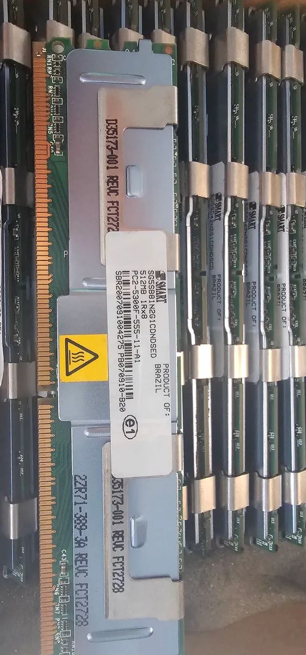 Lote Memórias DDR2 ECC - Foto 4