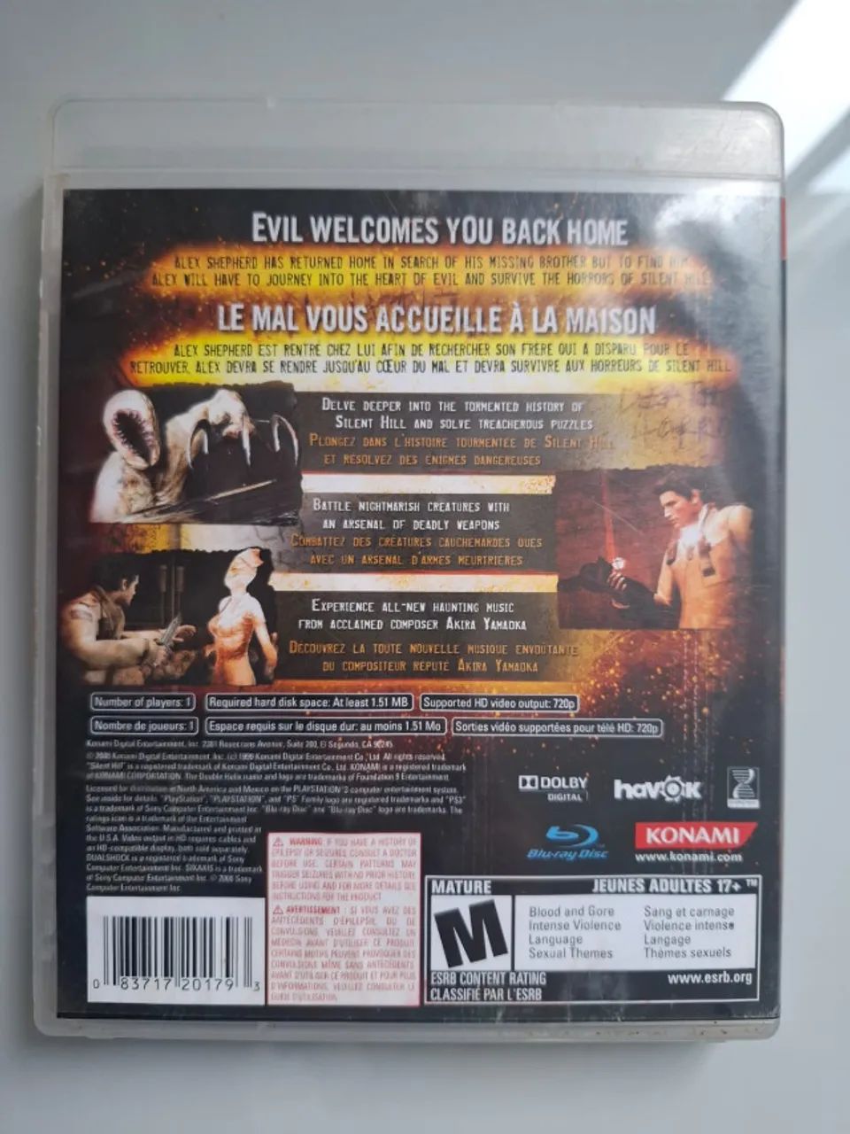 Silent Hill Homecoming ps3 - Usado  - Foto 3