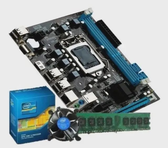 Motherboard Kit + Intel Core i5 and 8 GB DDR3