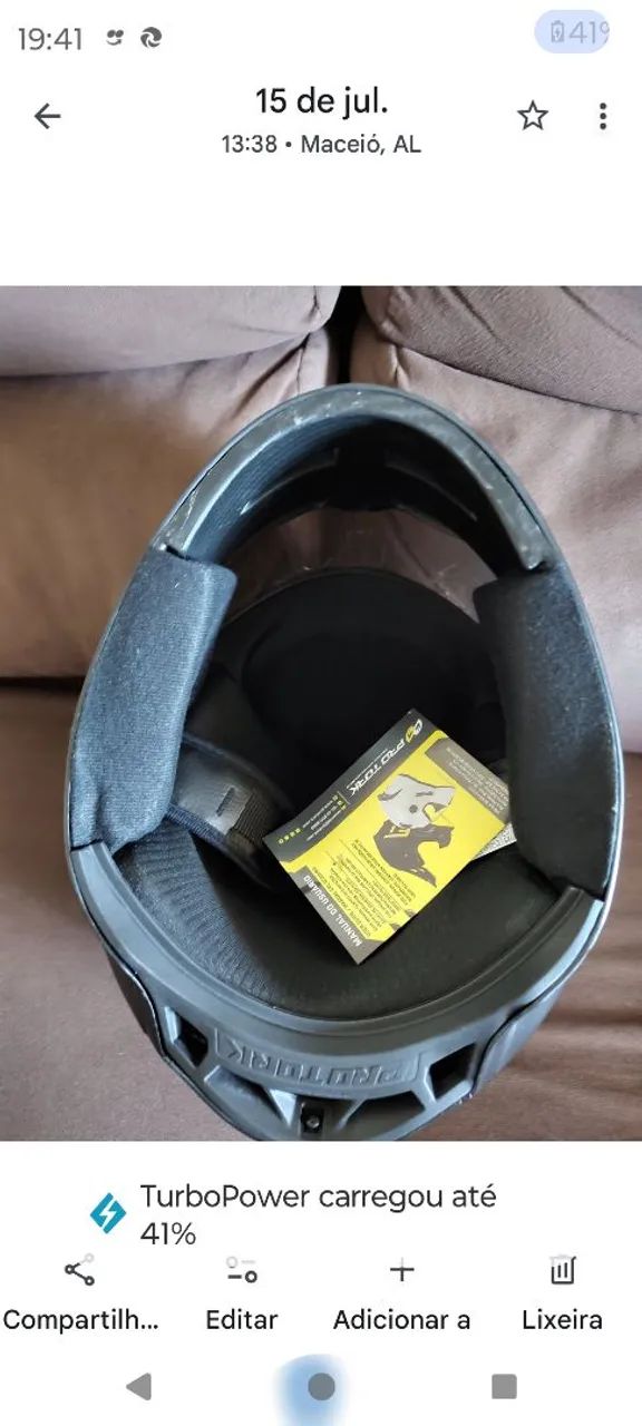 Capacete Pro Tork - Foto 4