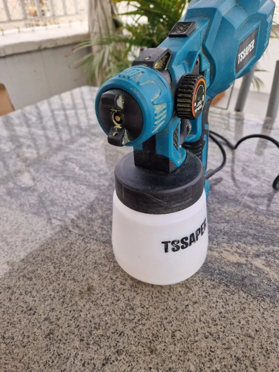 Pistola de pintura elétrica TSSAPER (modelo TP550110) - Foto 2