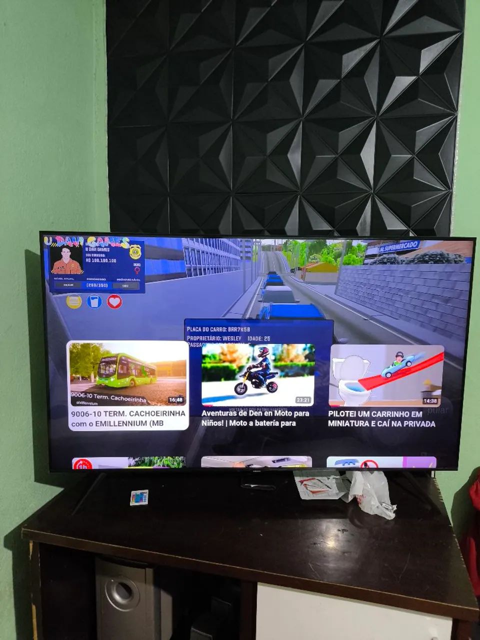 TV SAMSUNG 4K UHD CRISTAL 55POLEGADAS - Foto 2