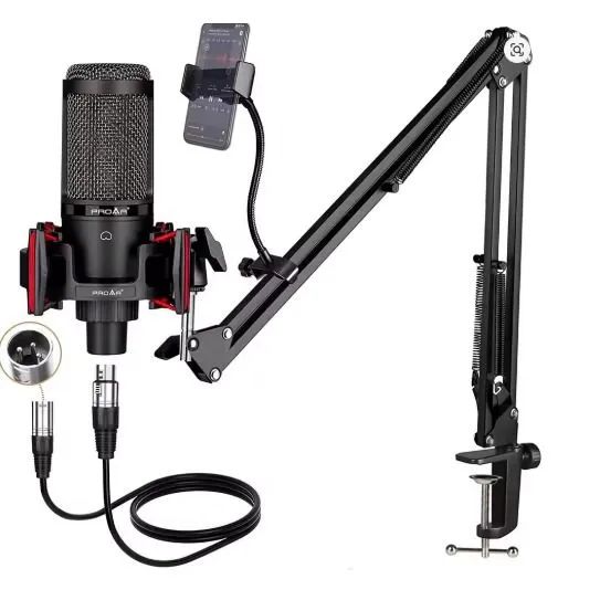 Microfone PRO AR para PodCast /Studio/ Game