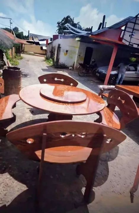 "Rusti Mesas de Ardósia - Design Elegante e Durável!"<br>