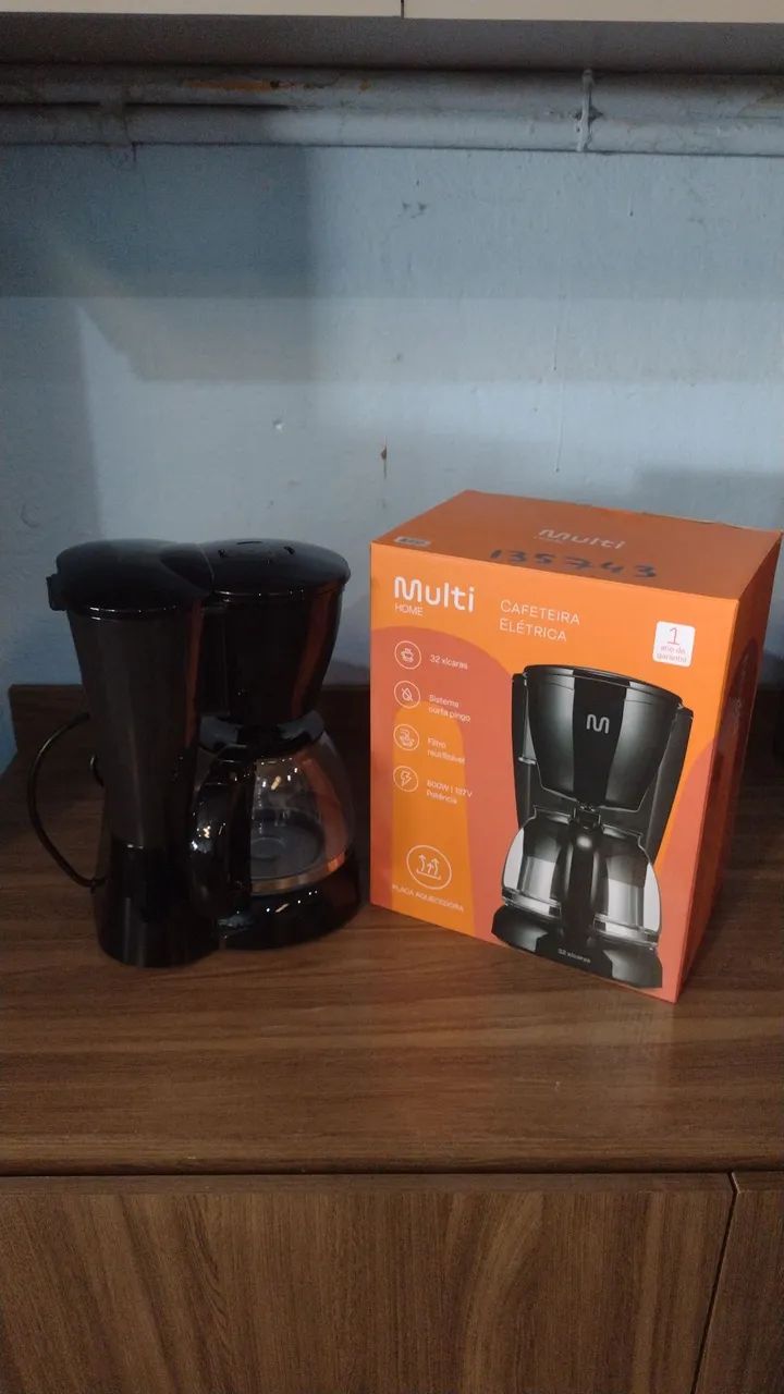 Cafeteira na promoção 