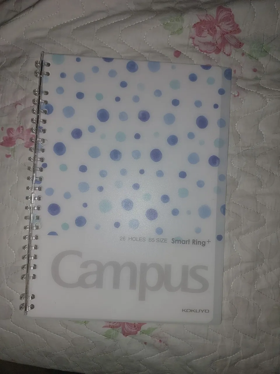 Campus Kokuyo fichario/caderno B5 azul
