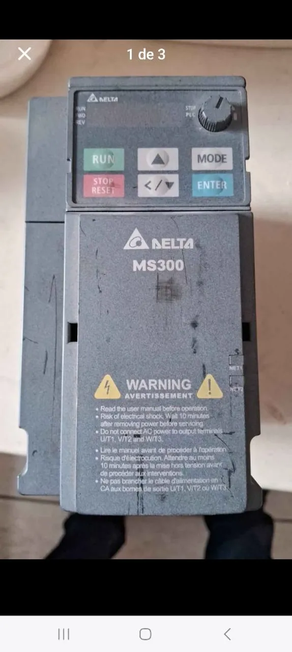 Delta MS300 - Inversor de Frequência
