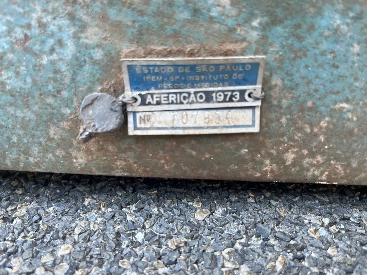 Balança arja antiga 10 kilo . - Foto 2