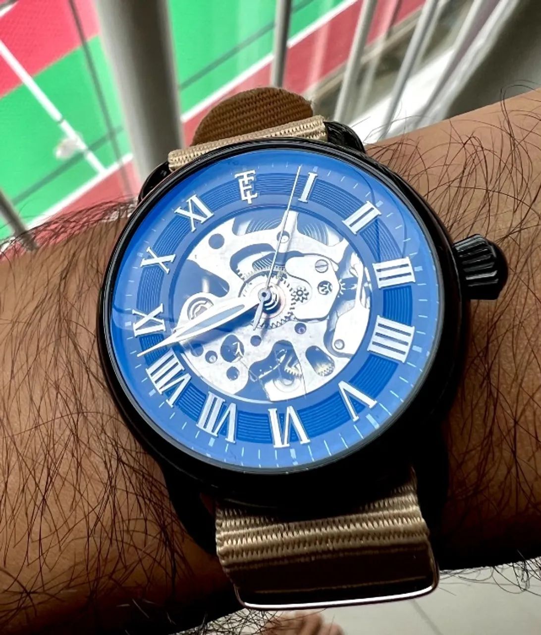 Thomas Earnshaw Investigator ES-8307 Automatic Skeleton 40mm