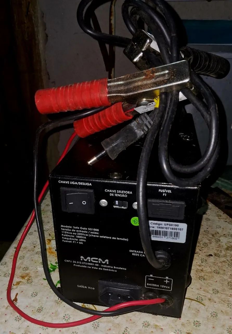 Nobreak MCM modelo SG1000 SafeGate.  - Foto 3