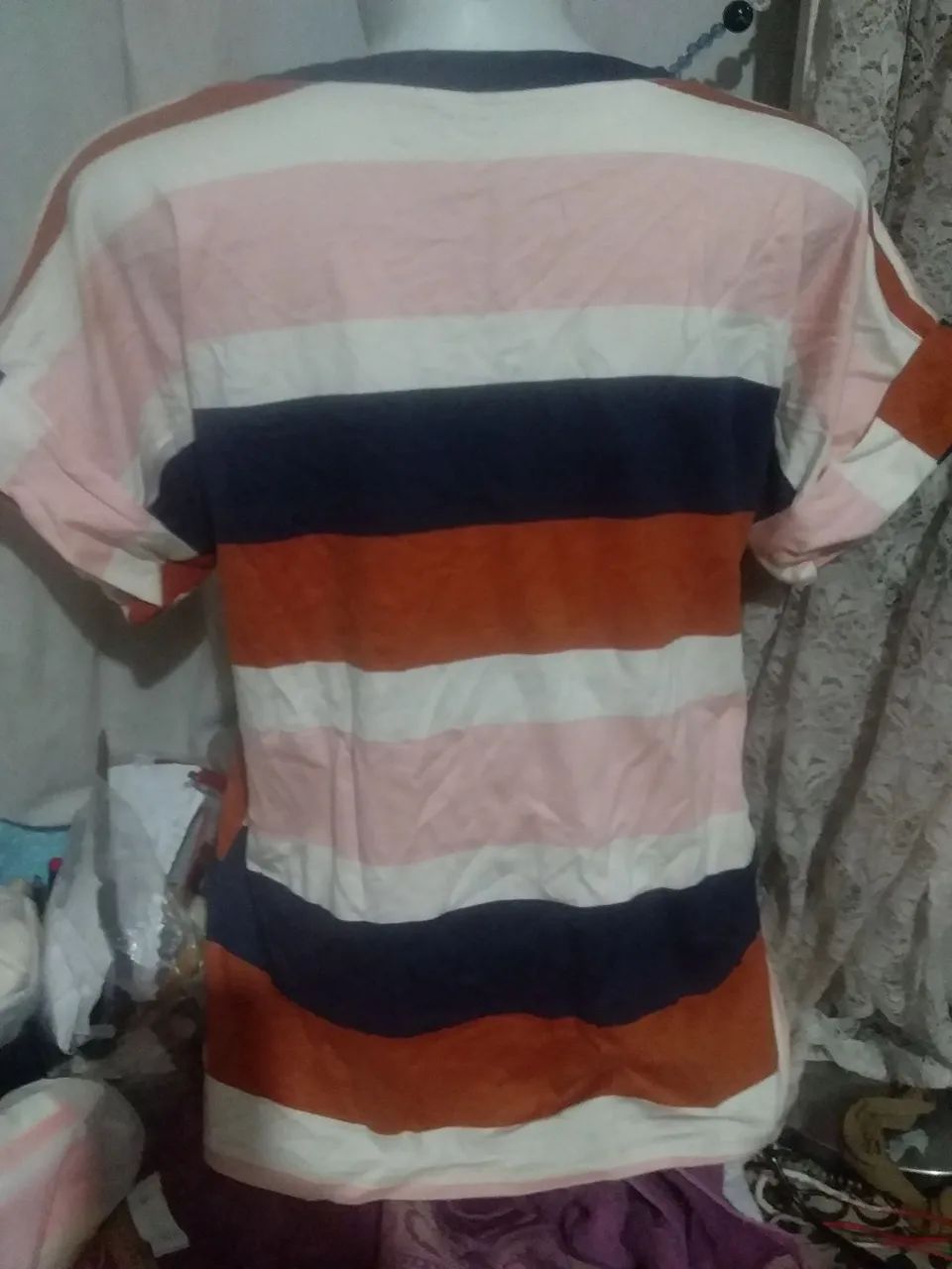 Blusa com listras feminina  - Foto 2