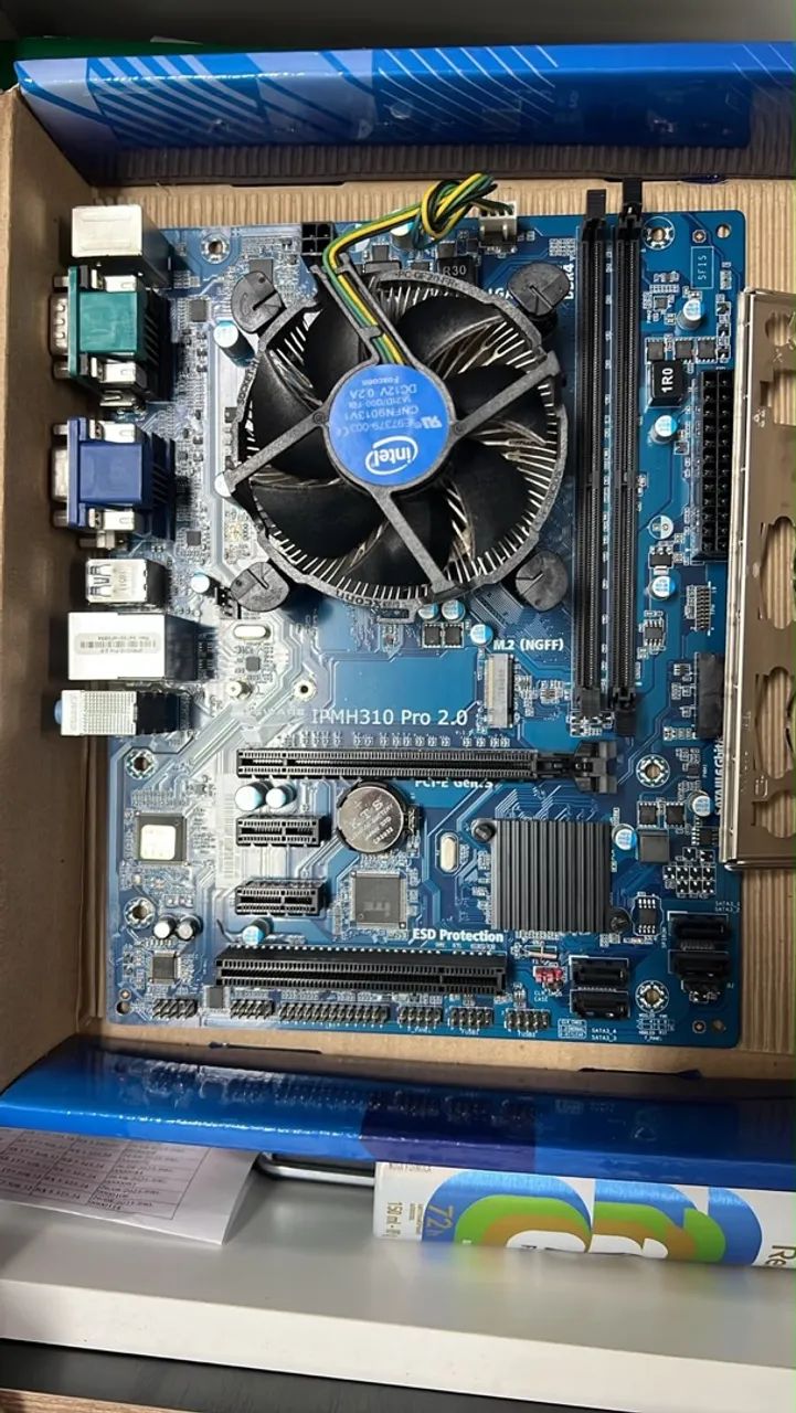 Processador: Intel Core i5 de 8ª geração