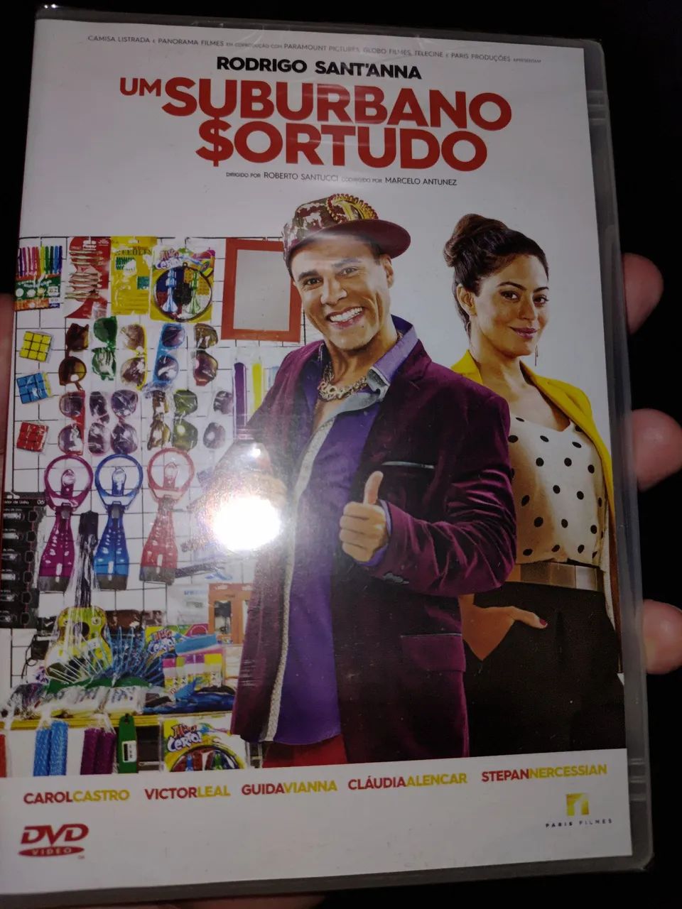 Dvd um suburbano sortudo (lacrado)