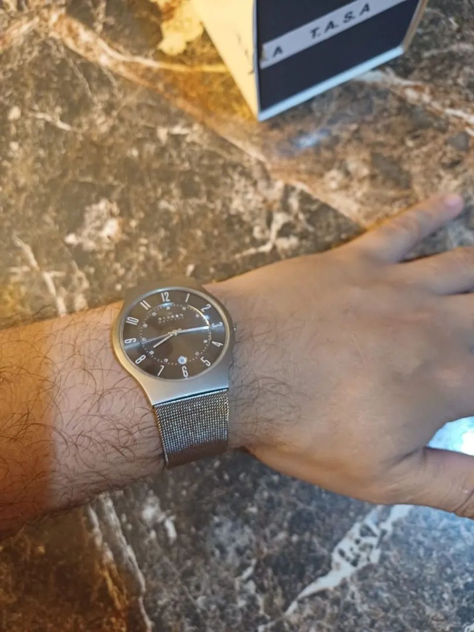 Relógio SKAGEN TITÂNIO super slim  - Foto 4