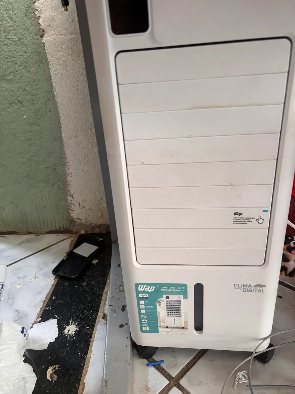 Climatizador de Ar Wap Clima Control Digital Com 3 Velocidades e Painel Digital Touch - Foto 2
