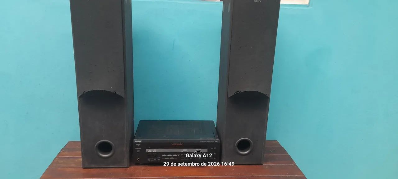 Receiver sony + caixas 0 - Foto 4