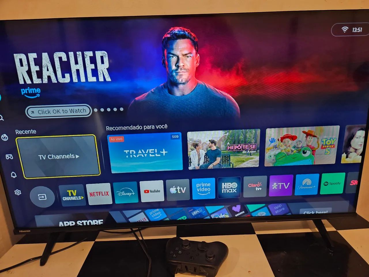 Tv Hisense 40 Dled - Na Garantia e com nota fiscal