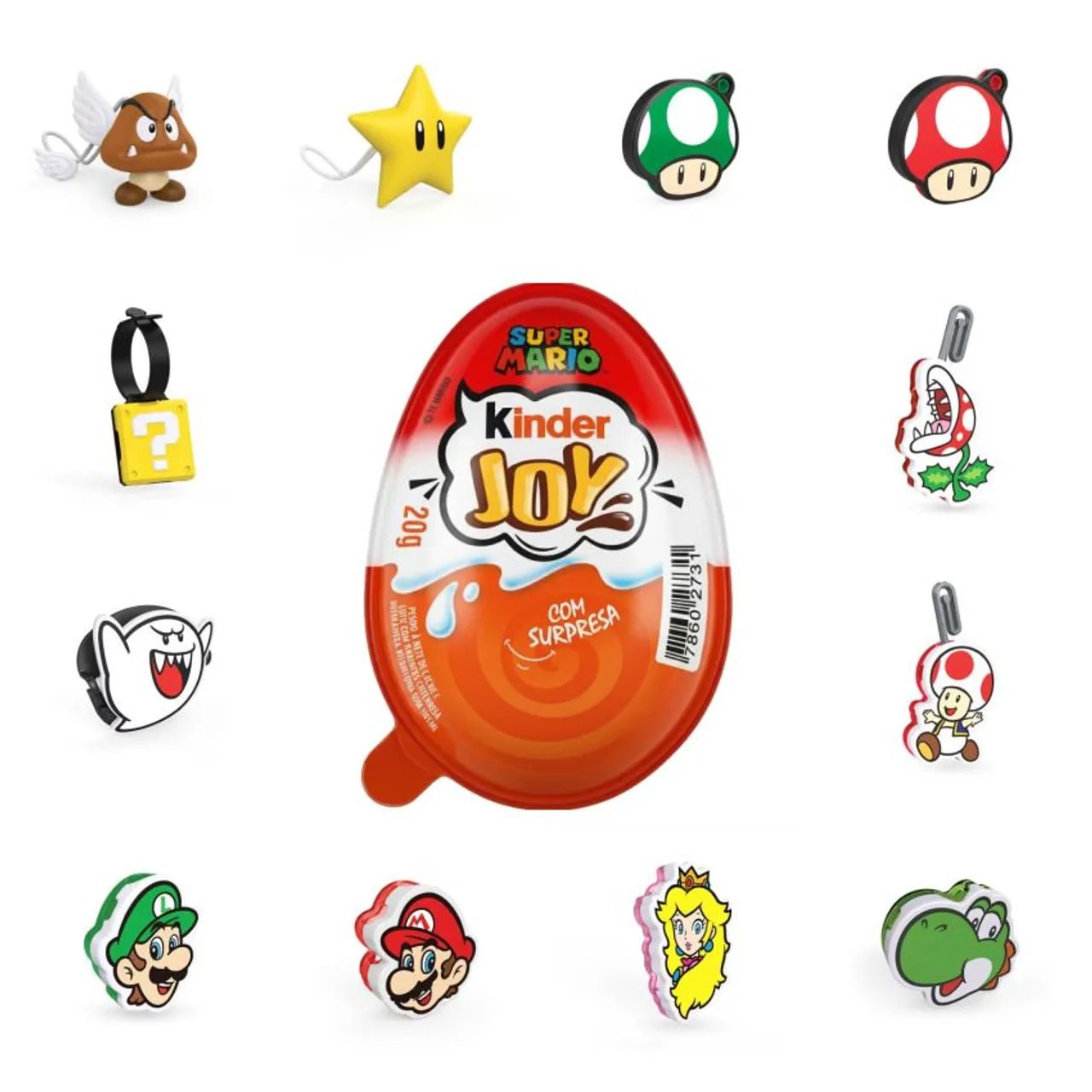 Paragoomba Coleção Super Mario Kinder Joy - Foto 2