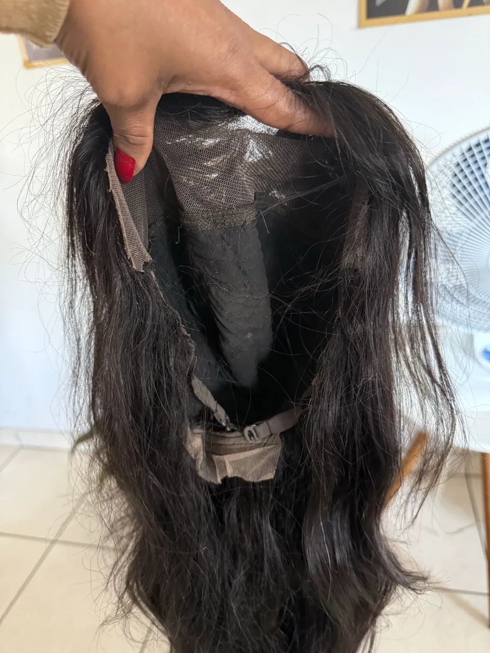 Lace front cabelo humano natural 60 cm - Foto 5