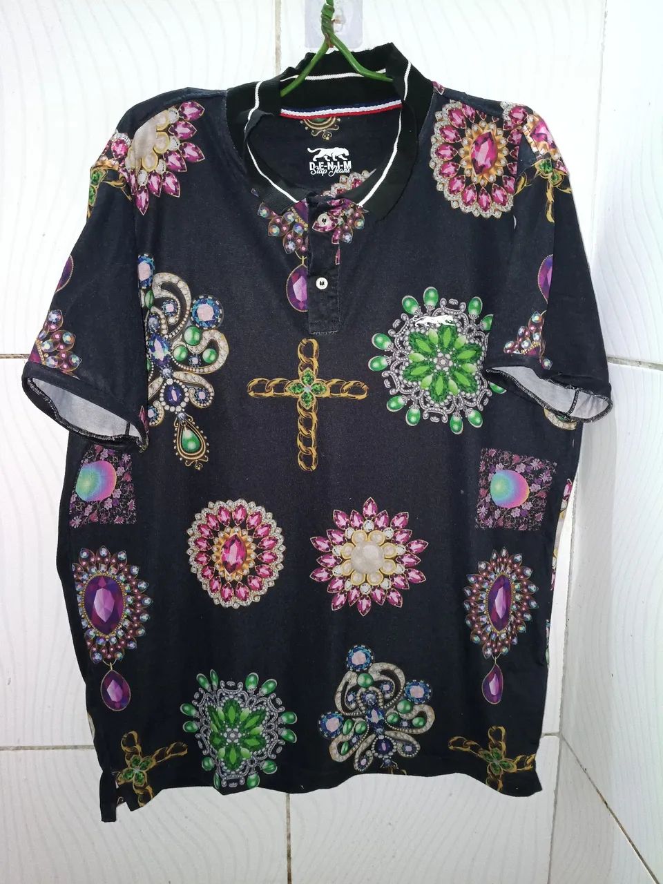 Camisa Denim Slap Jeans Masculina GG - Foto 5