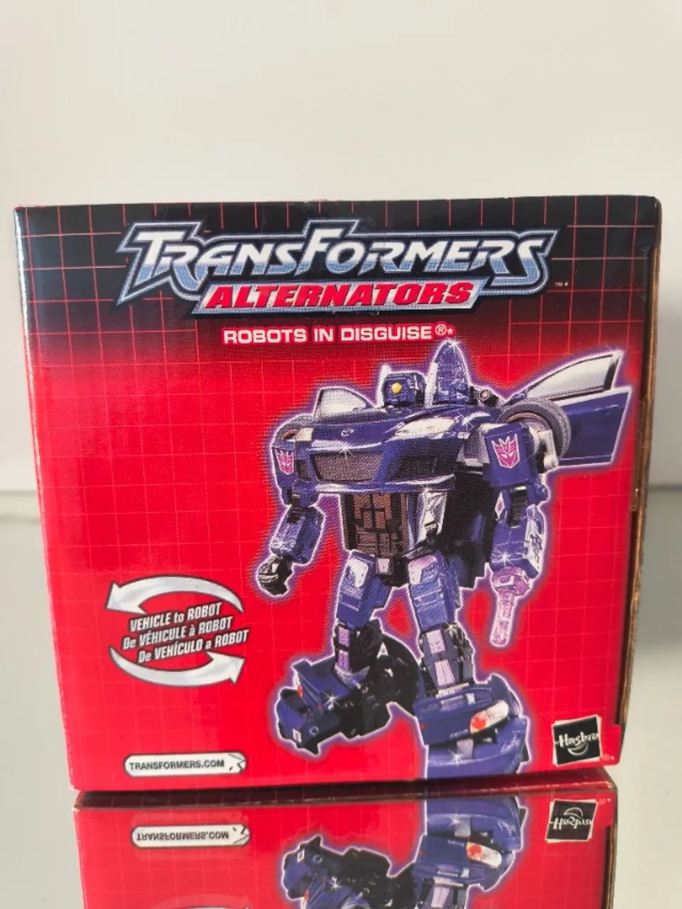 Figure Transformers Alternators Decepticon Shockblast Mazda RX-8