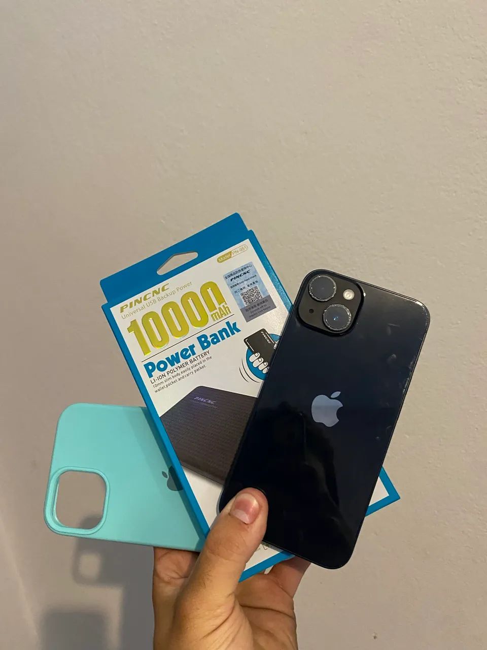 iPhone 14 128 gb + Capinha e PowerBank 10.000 bah 