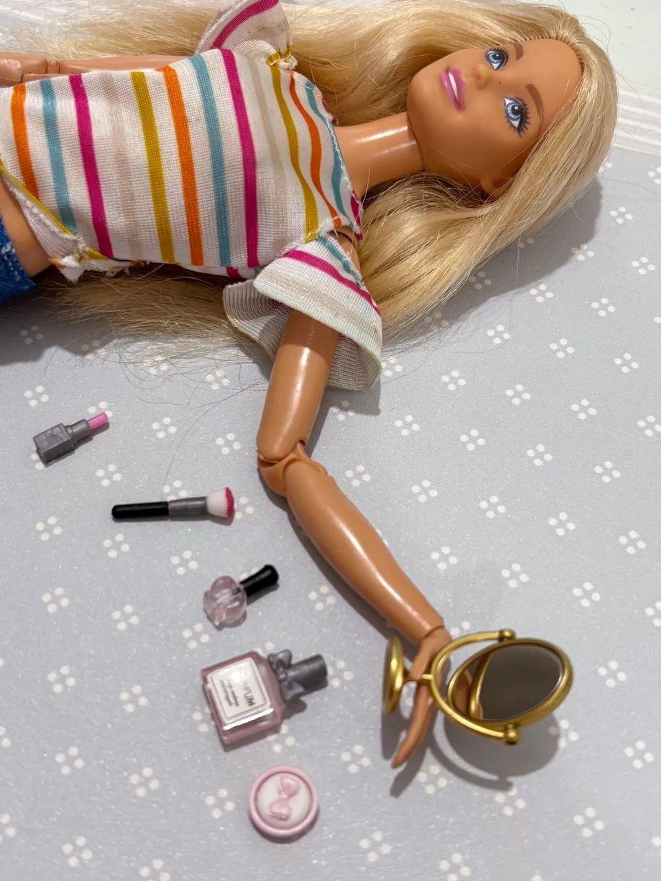 Kit maquiagem Barbie  - Foto 4