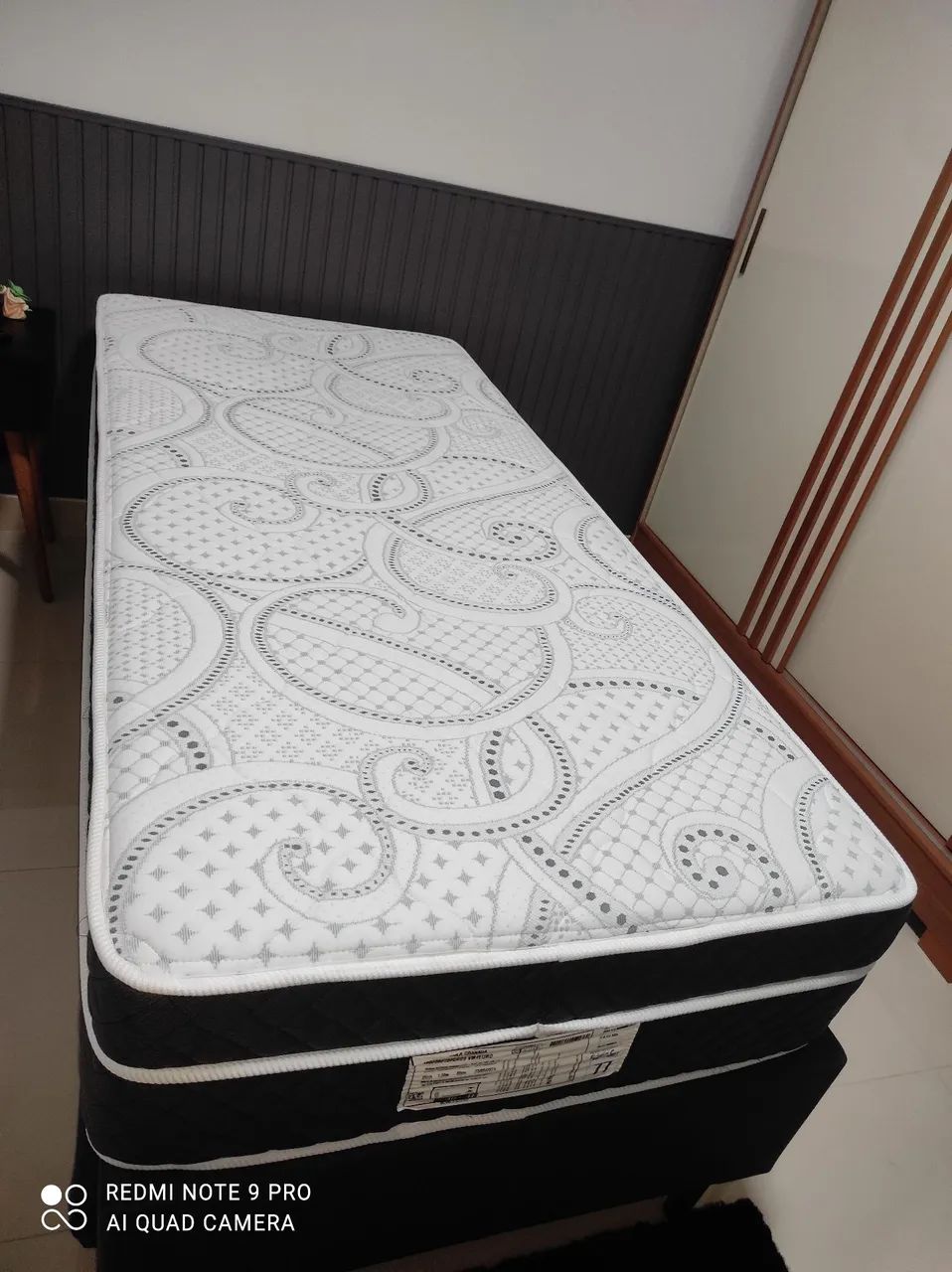 Cama box solteiro da PRORELAX.<br>Prorelax*Jessica:*<br>Prorelax<br>Prorelax