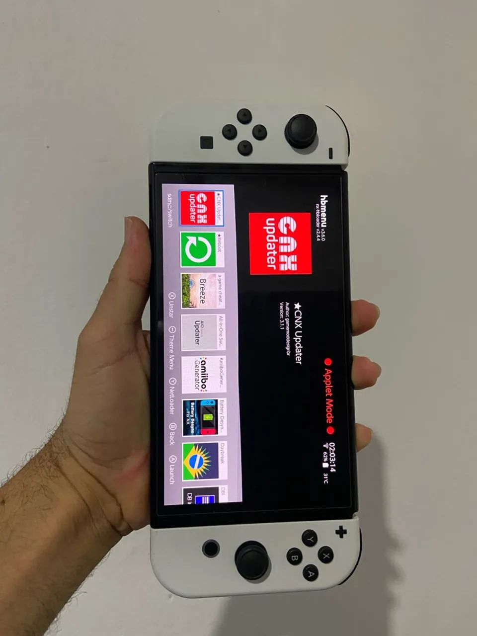 Nintendo Switch Oled desbloqueado 