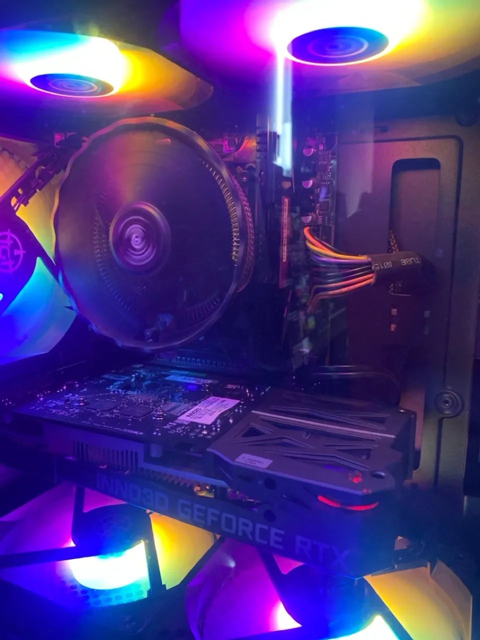Placa mãe e processador 