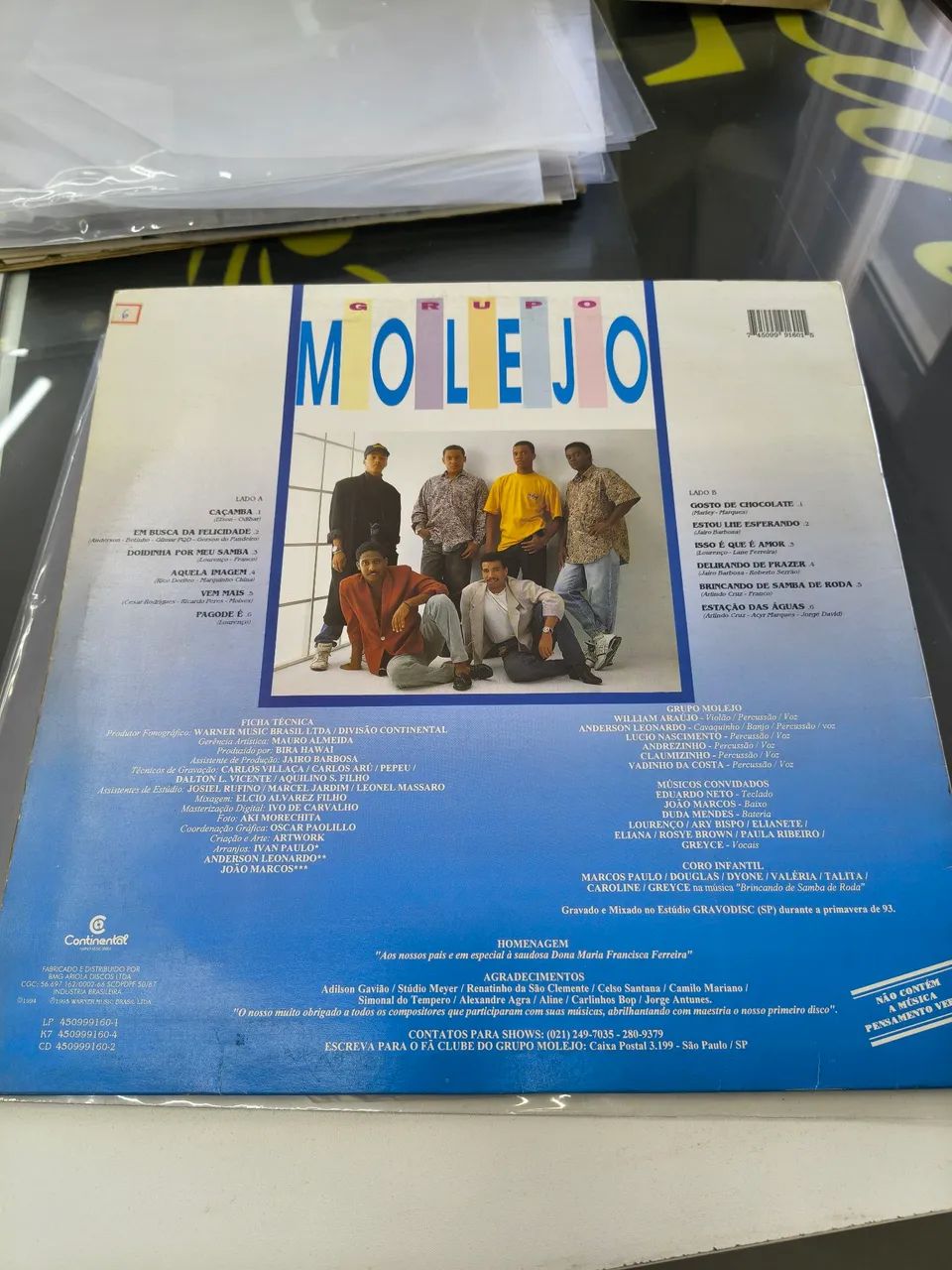 LP grupo molejo - Foto 2