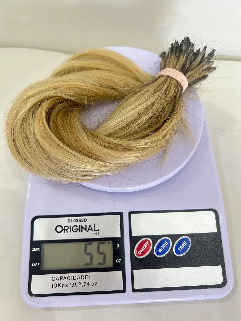 Cabelo Humano Loiro - Foto 3