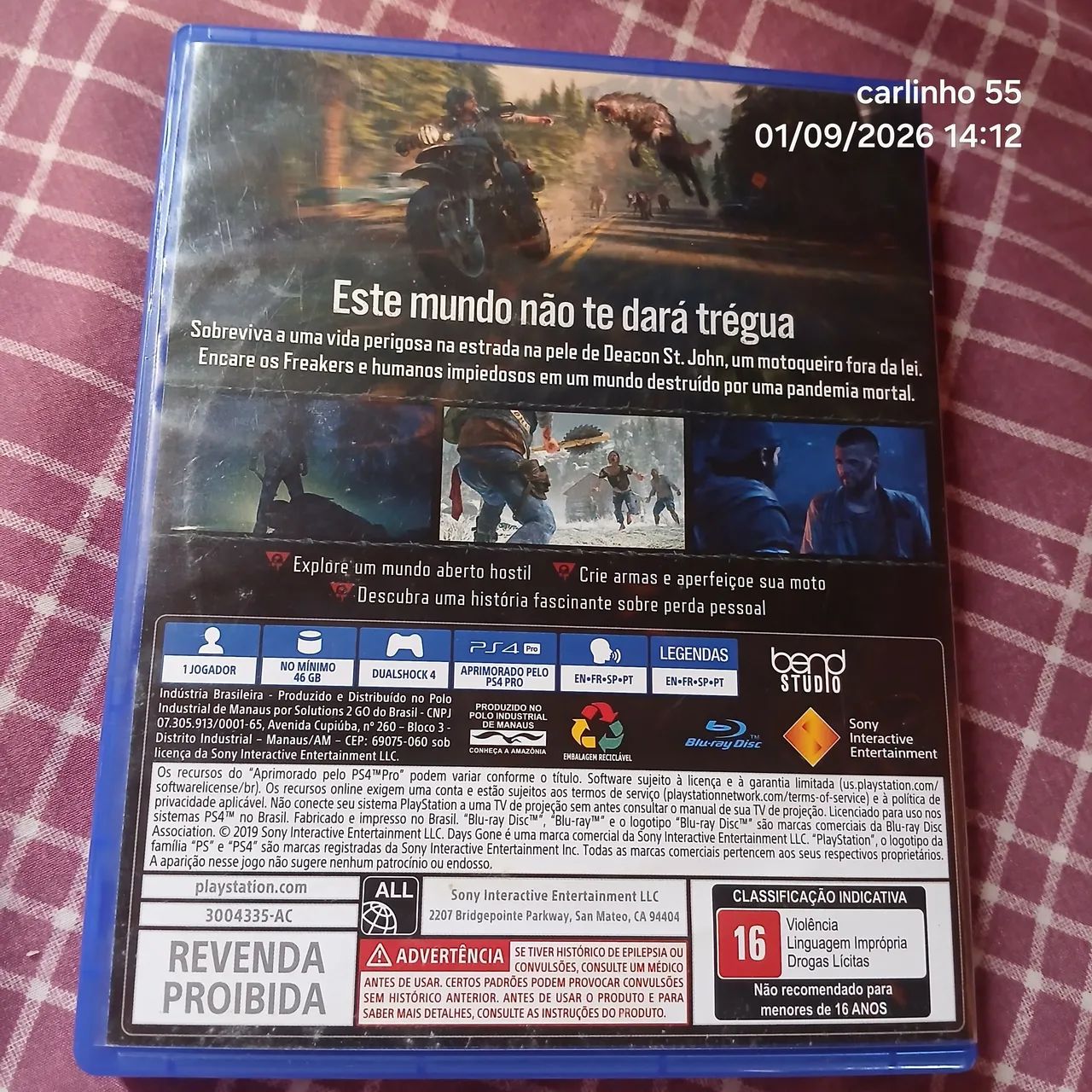 Jogo de ps4  - Foto 2