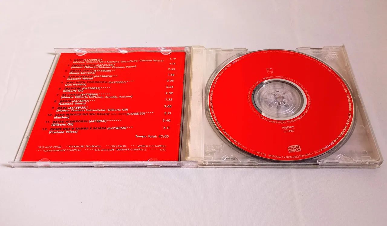 Cd Caetano Veloso - Tropicália 2/Excelente  - Foto 2