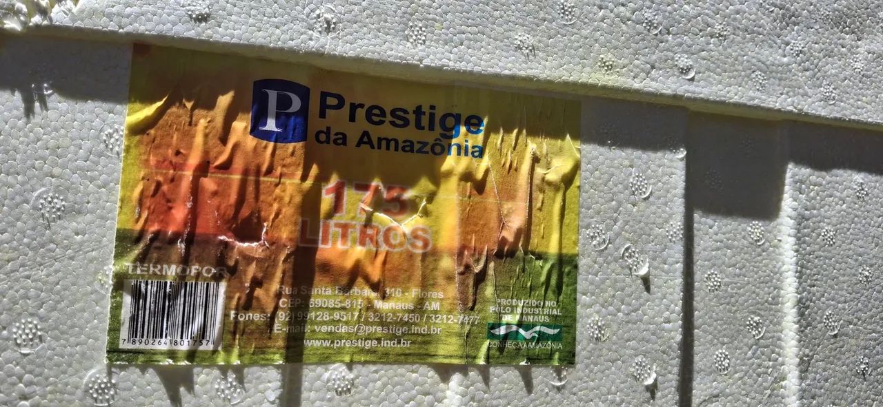 Caixa de Isopor 175 litros  - Foto 2