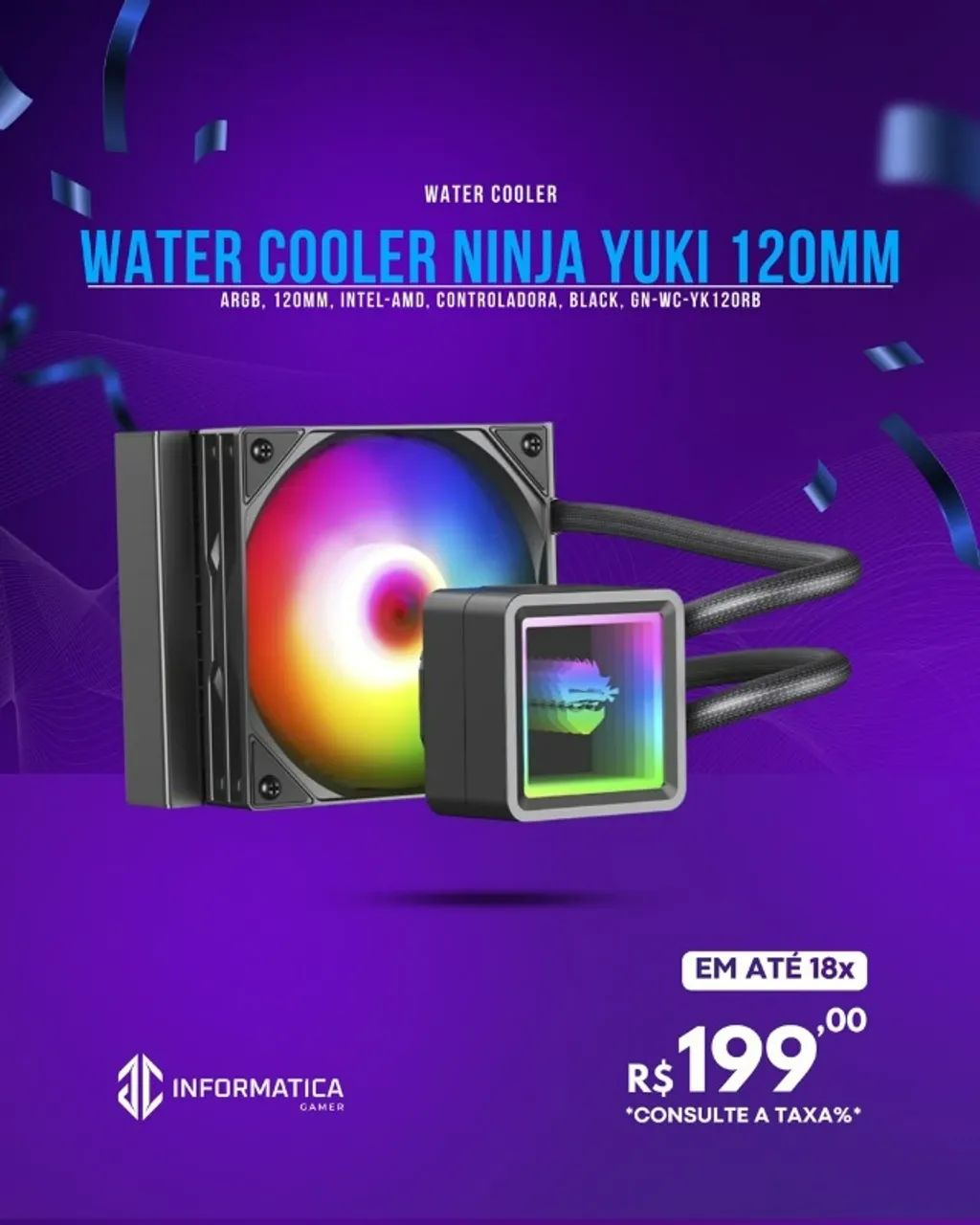 WATER COOLER NINJA YUKI 120MM