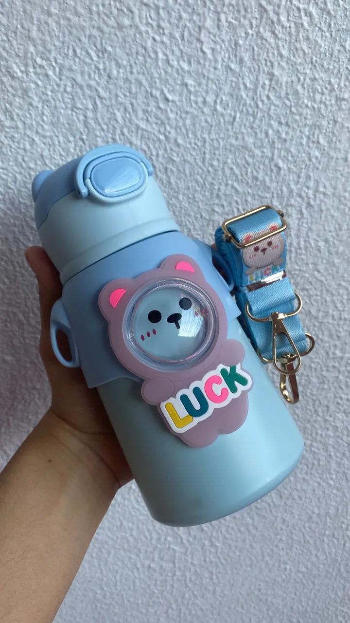 Garrafa térmica infantil urso - 500ml