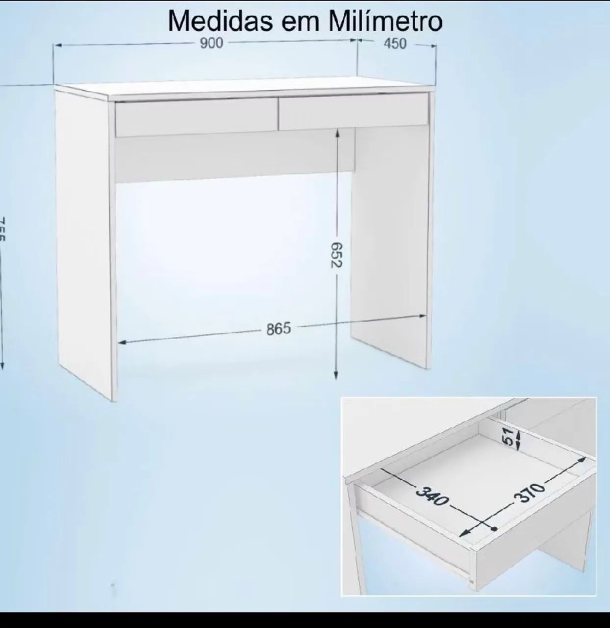 Mesa de estudos