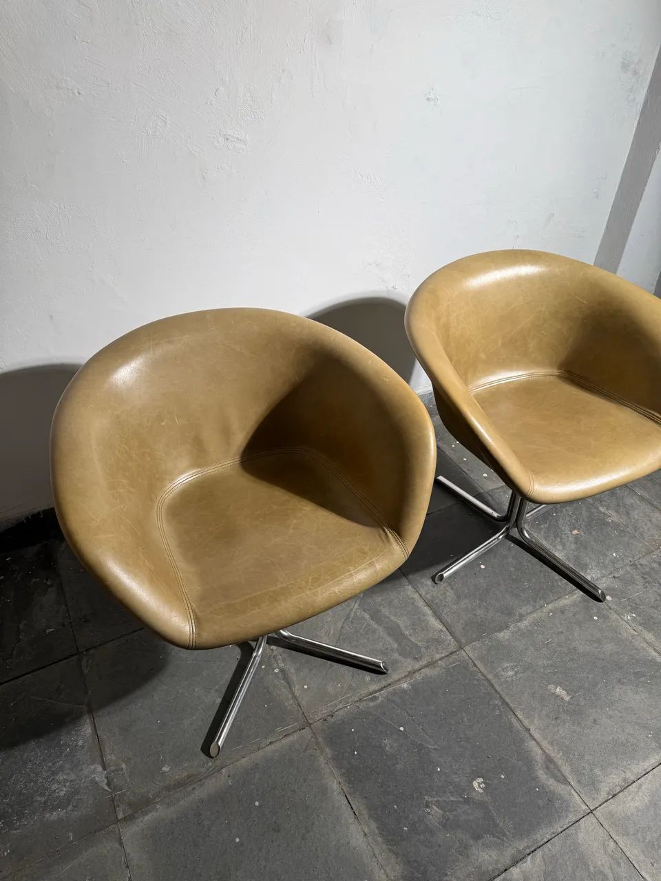 Par de Poltronas Giratórias
