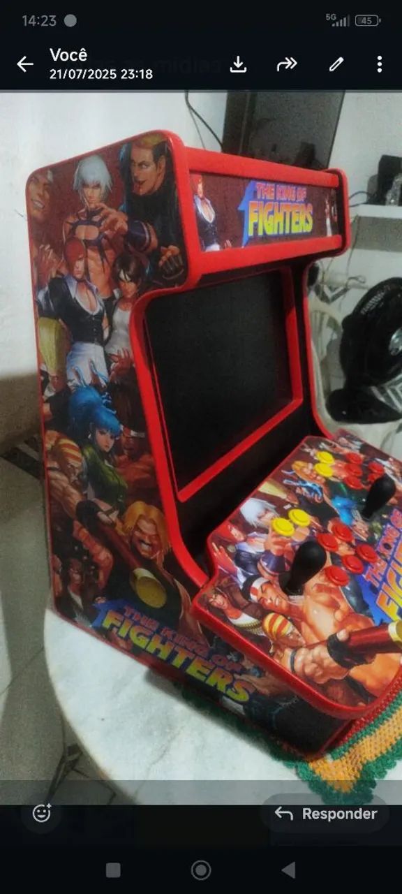 Vídeo game bartop 12.700 jogos  - Foto 3