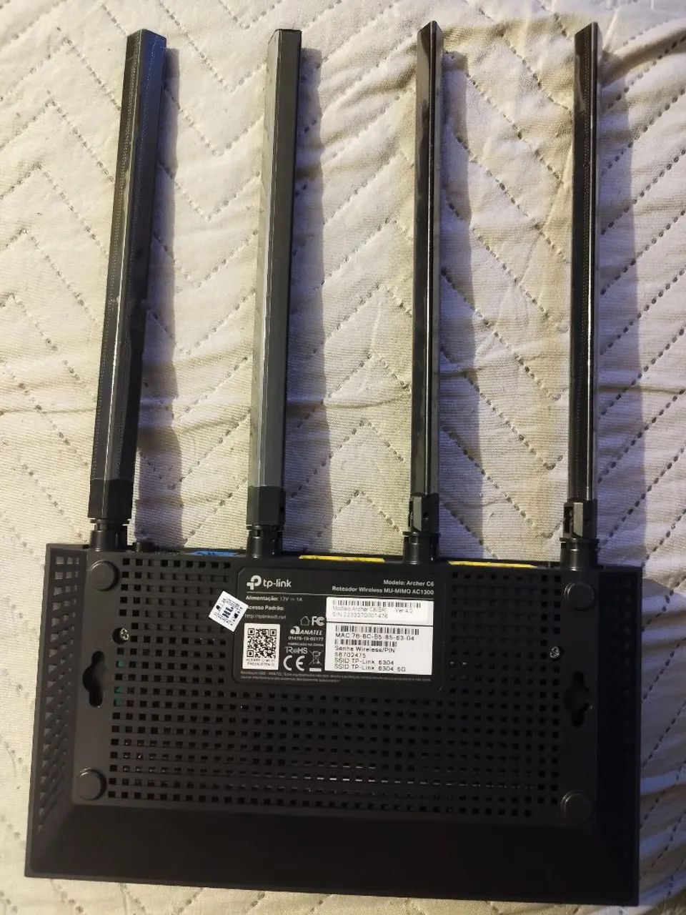 Roteador Tp-link Archer C6 MU-MIMO AC 1300  - Foto 2